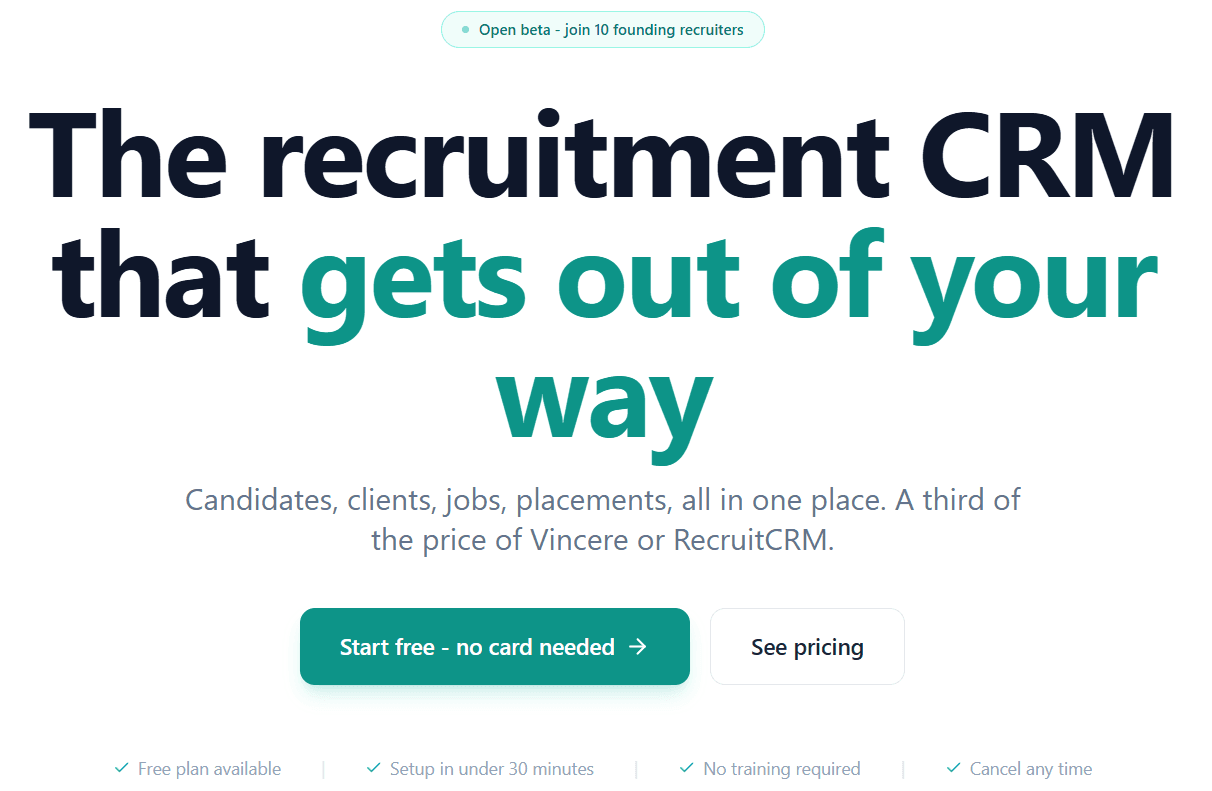 RectoCRM preview